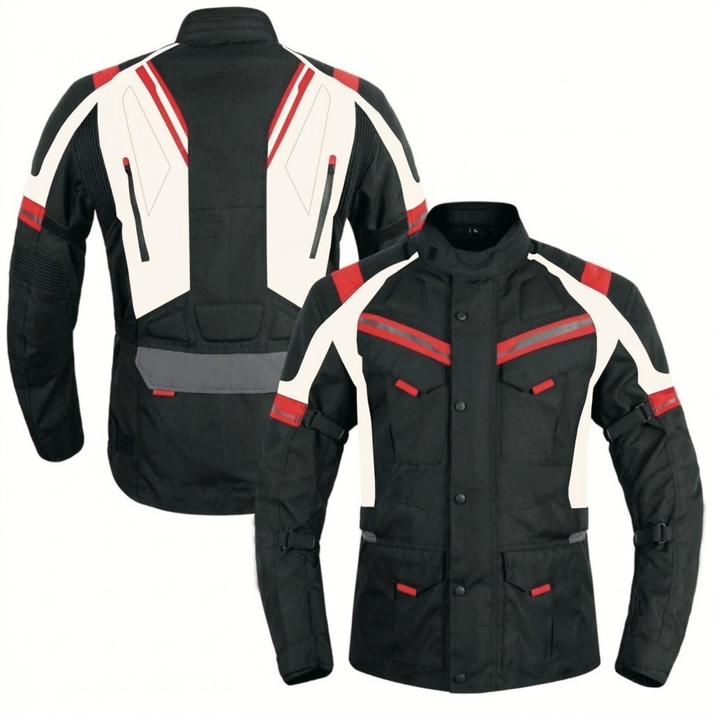 RidgeX Pro Touring Motorcycle Jacket | CrossPeak Apparel